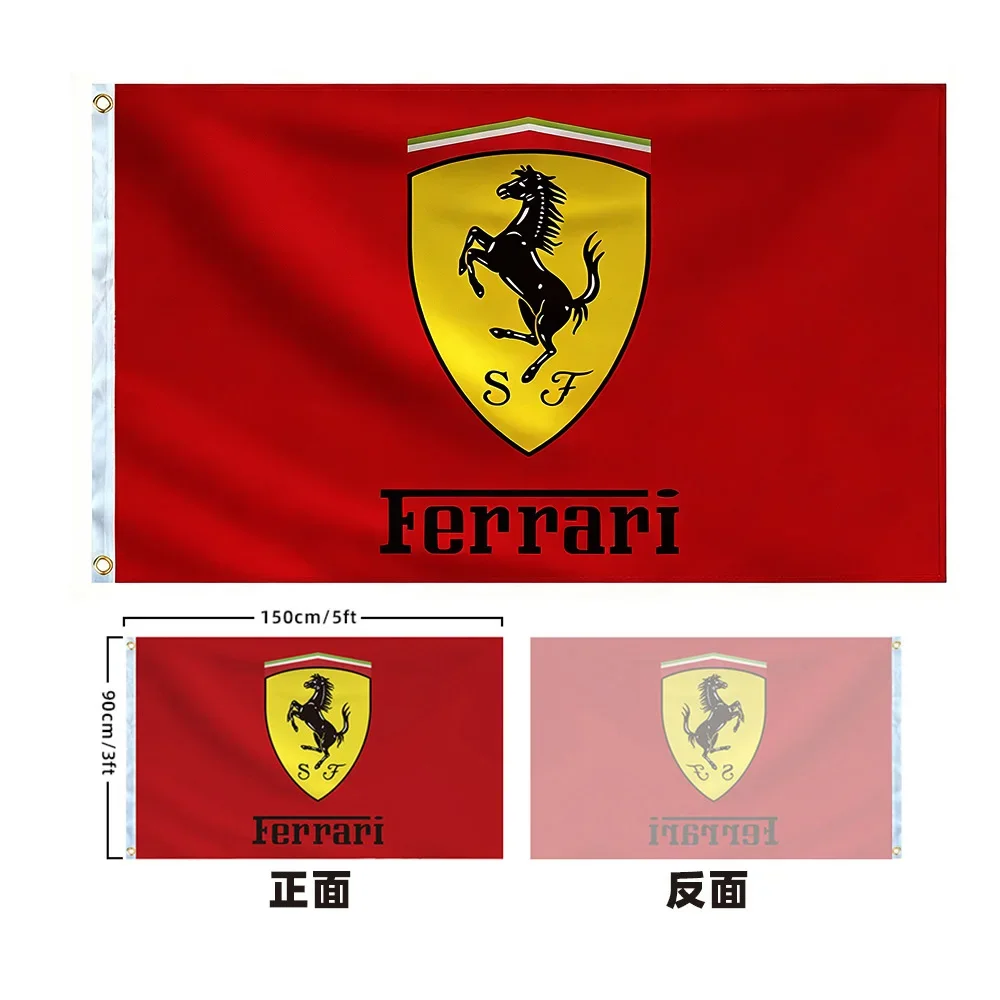 Car Accessories Banner - 90x150 cm Racing Motorfietsen Auto Gedrukt