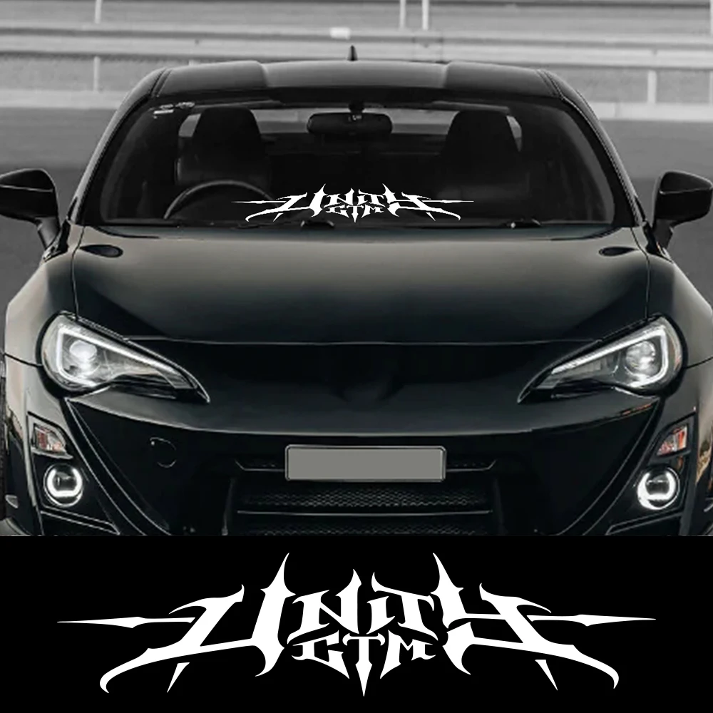 Car Accessories Banner - Auto Voorruit Banner Sticker Achterruit Gtm