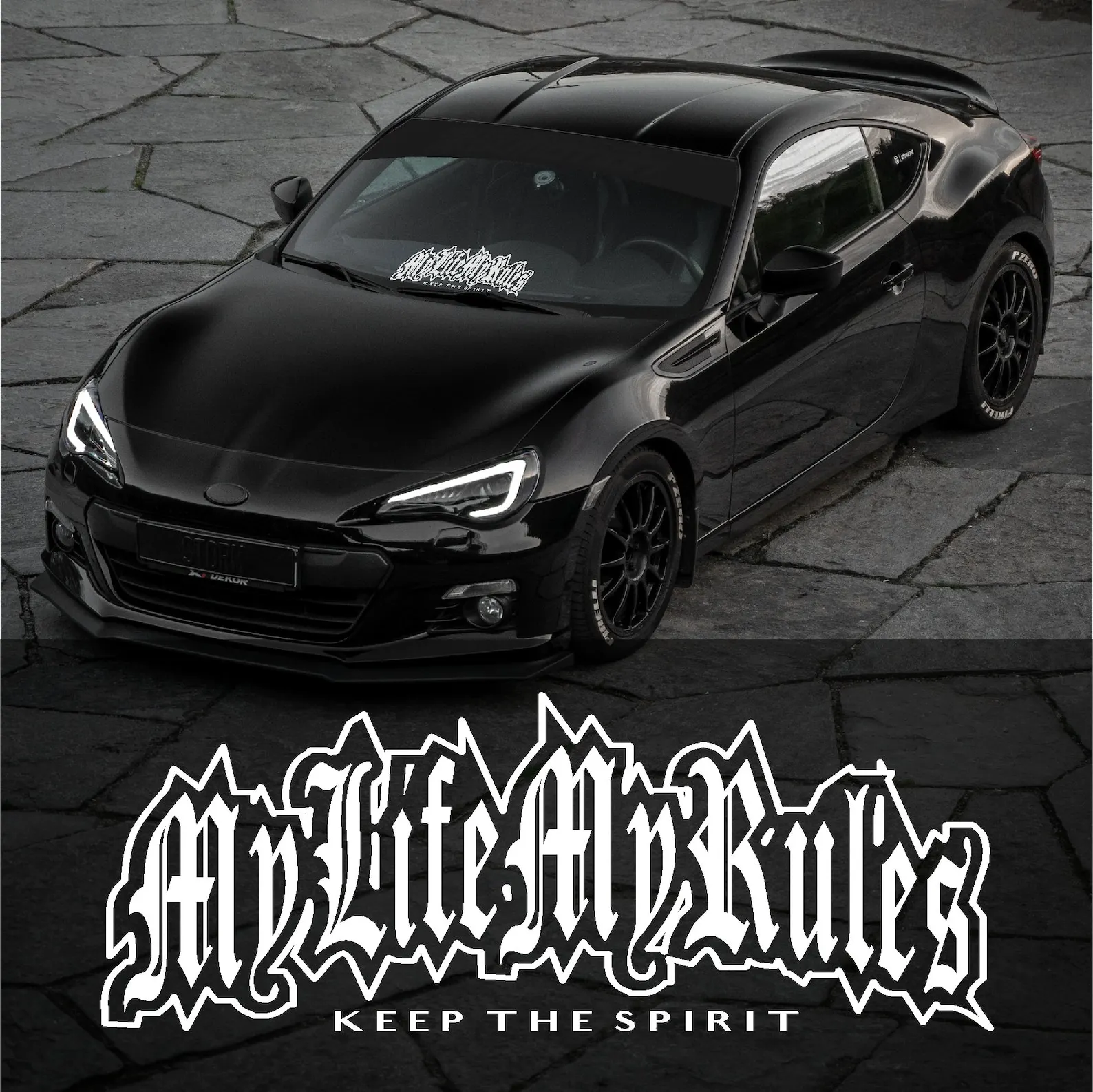Car Accessories Banner - Mijn Leven Mijn Regels Houden De