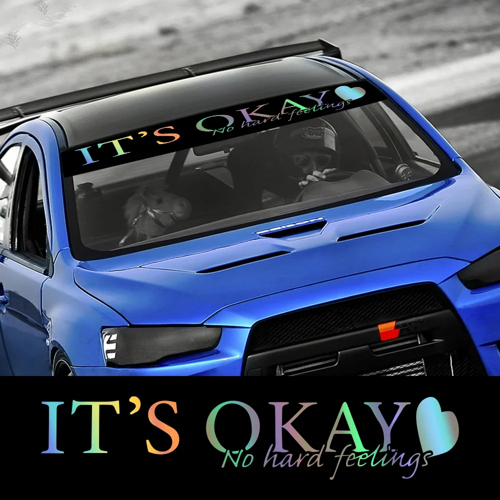 Car Accessories Banner - Autosticker Geen harde gevoelens Het is