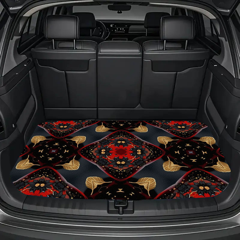 Car Accessories You Must Have - 1-delige kofferbakmat met bedrukt ontwerp, een