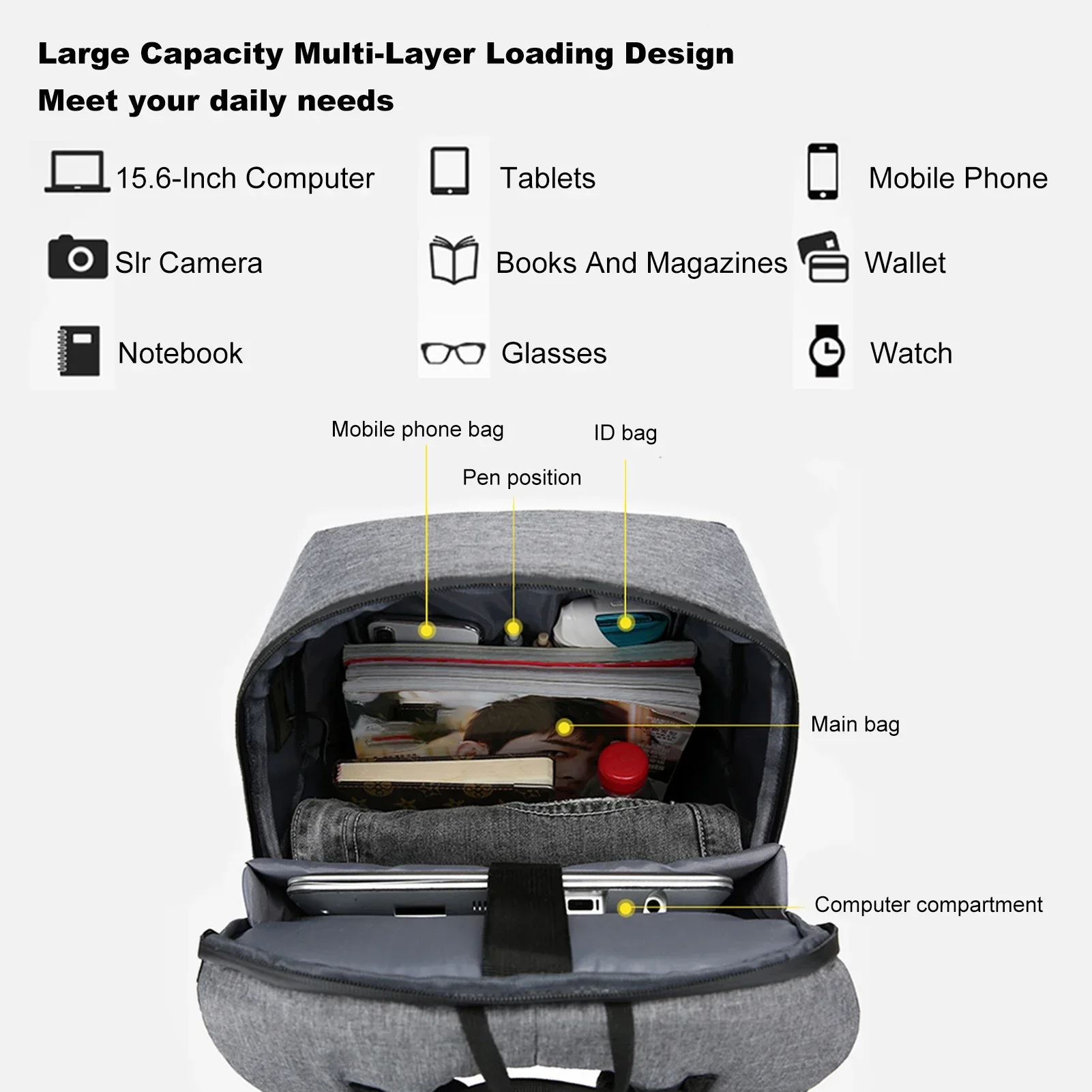 Laptoprugzak voor 17-inch lapt - Car Accessories Gifts For Men recensie en prijs
