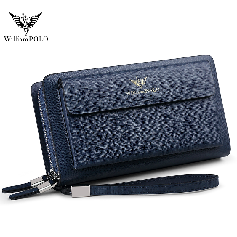 WILLIAMPOLO Luxe lederen clutc - Car Accessories Gifts For Men recensie en prijs