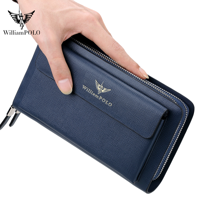 WILLIAMPOLO Luxe lederen clutc - Car Accessories Gifts For Men recensie en prijs