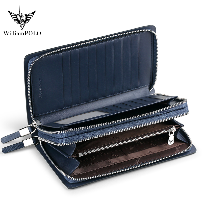 WILLIAMPOLO Luxe lederen clutc - Car Accessories Gifts For Men recensie en prijs