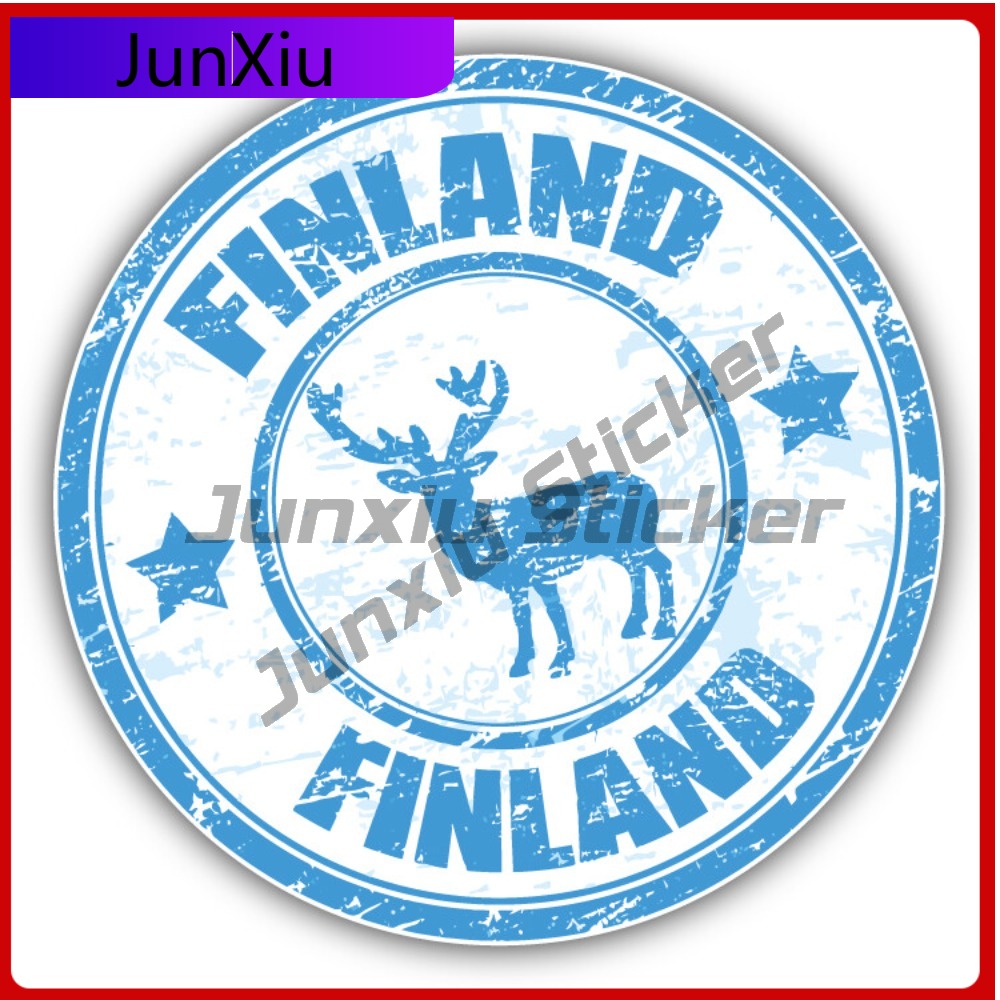 Finland Deer Grunge Anime moet - Car Accessories You Must Have recensie en prijs