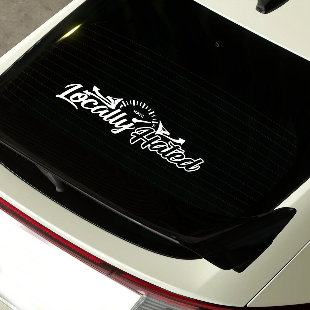 JDM Achterruit Auto Sticker Vo - Car Accessories Banner recensie en prijs