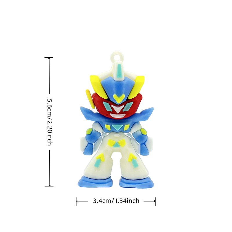 Gundam siliconen sleutelhanger - Car Accessories Gifts For Men recensie en prijs