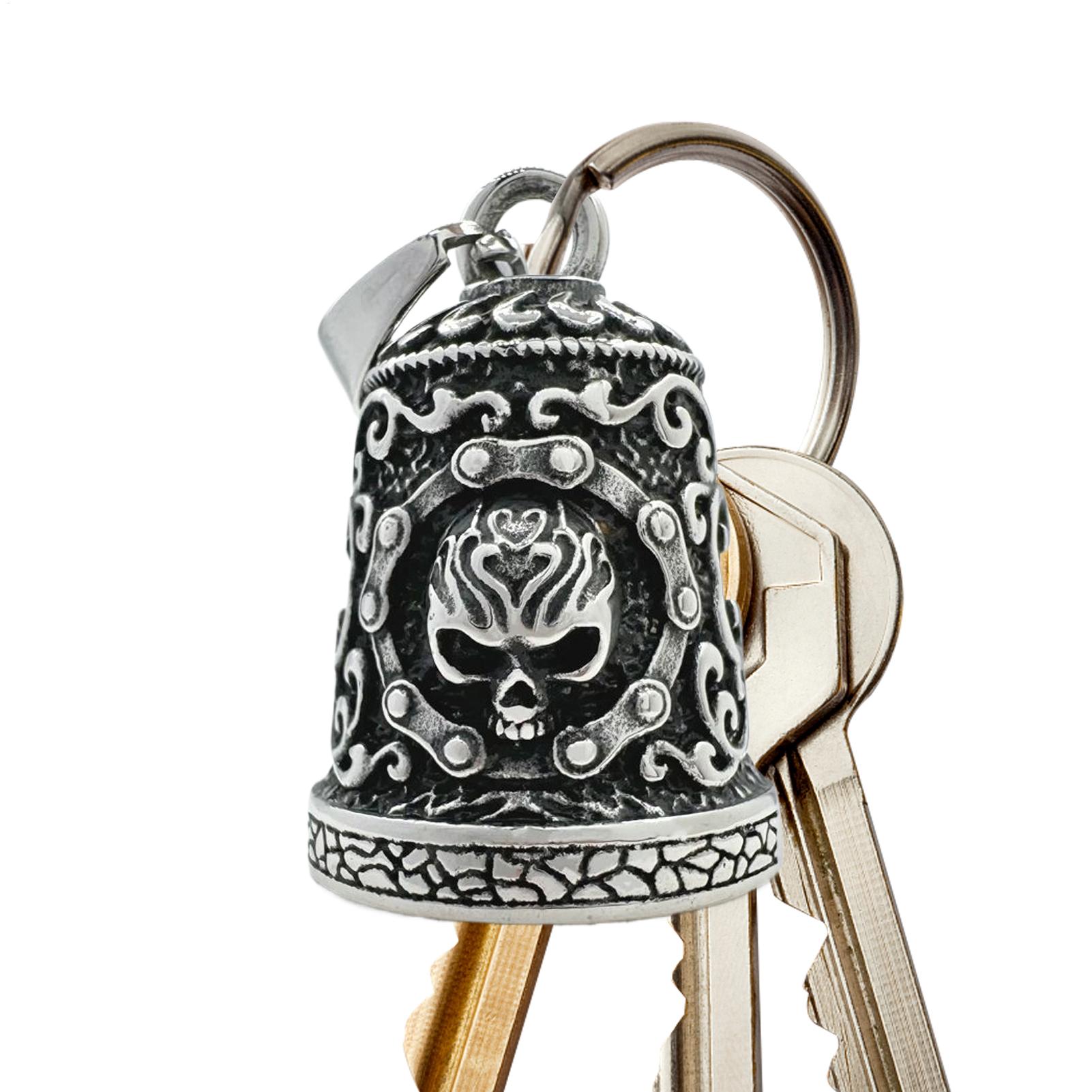 Skull Bell Charm Motorcycle Be - Car Accessories Gifts For Men recensie en prijs