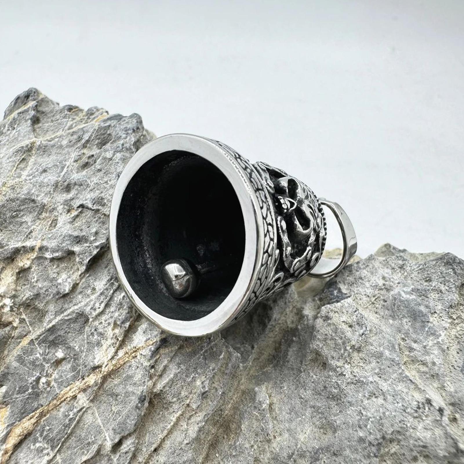 Skull Bell Charm Motorcycle Be - Car Accessories Gifts For Men recensie en prijs