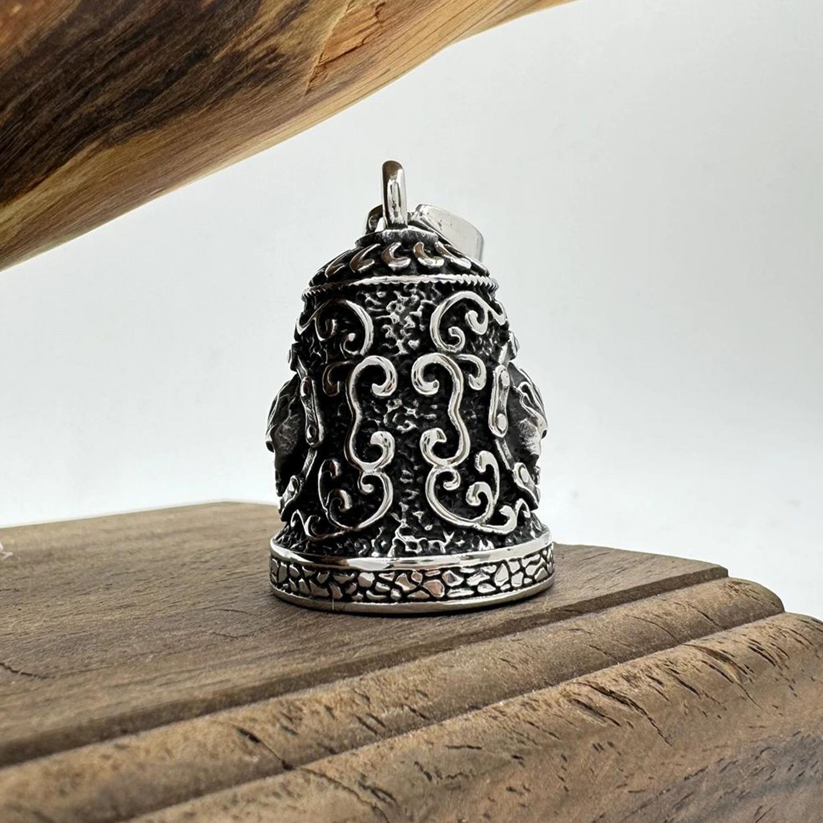 Skull Bell Charm Motorcycle Be - Car Accessories Gifts For Men recensie en prijs