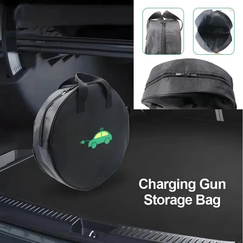 Duurzame ronde opbergtas voor  - Car Cable Organizer recensie en prijs