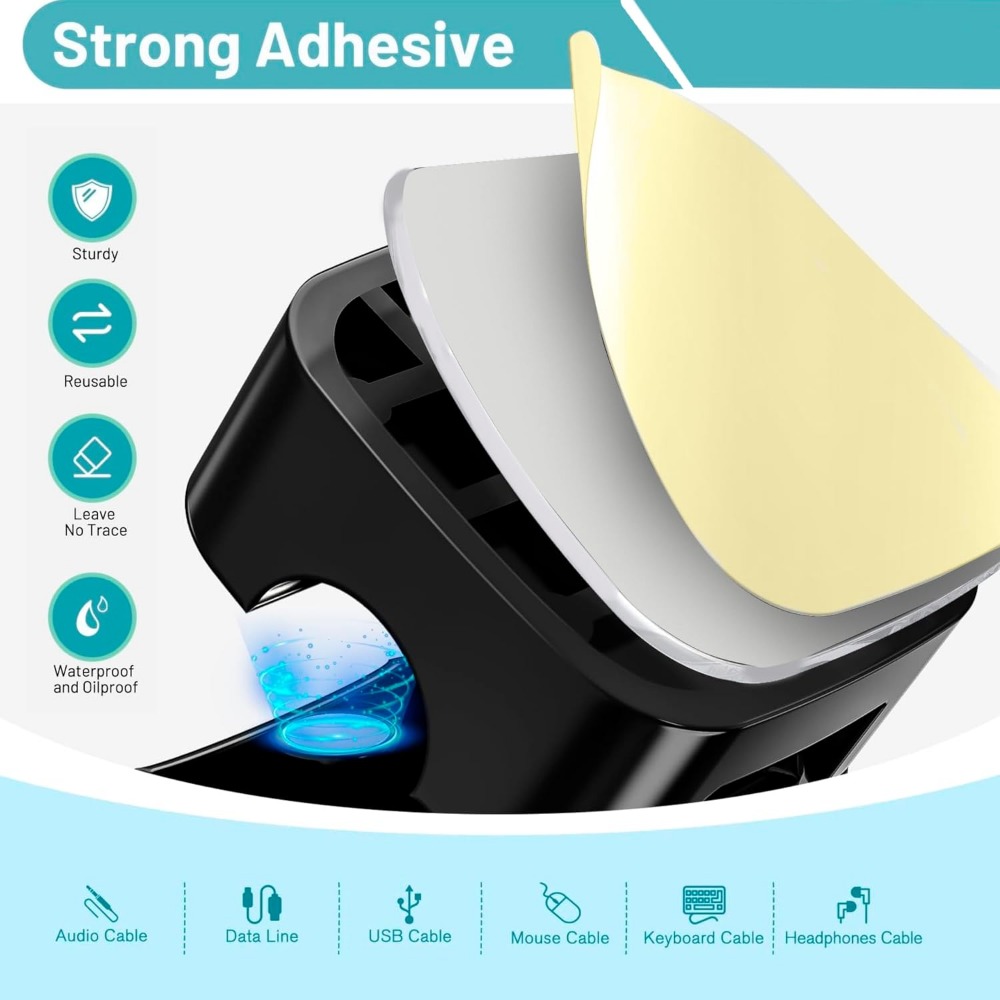 Magnetische kabelclips voor sn - Car Cable Organizer recensie en prijs