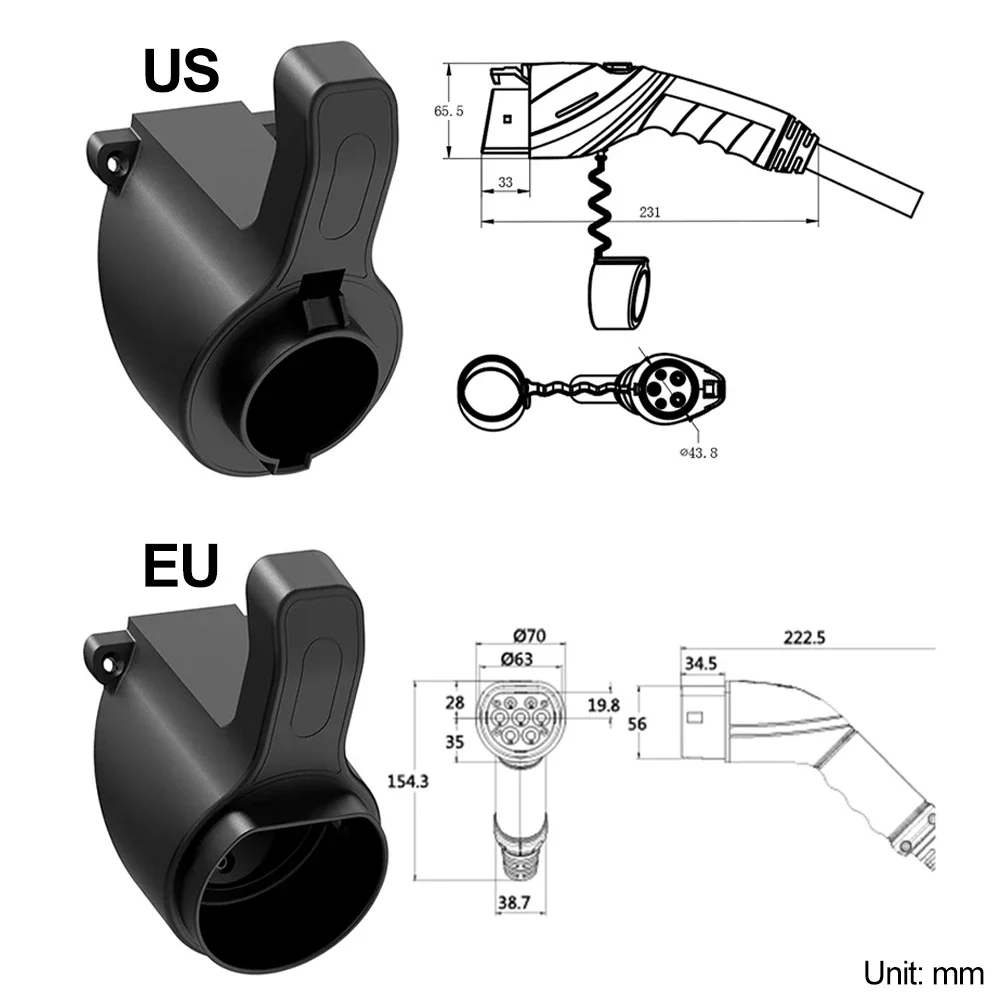 Draagbare EV-lader stekkerhoud - Car Cable Organizer recensie en prijs