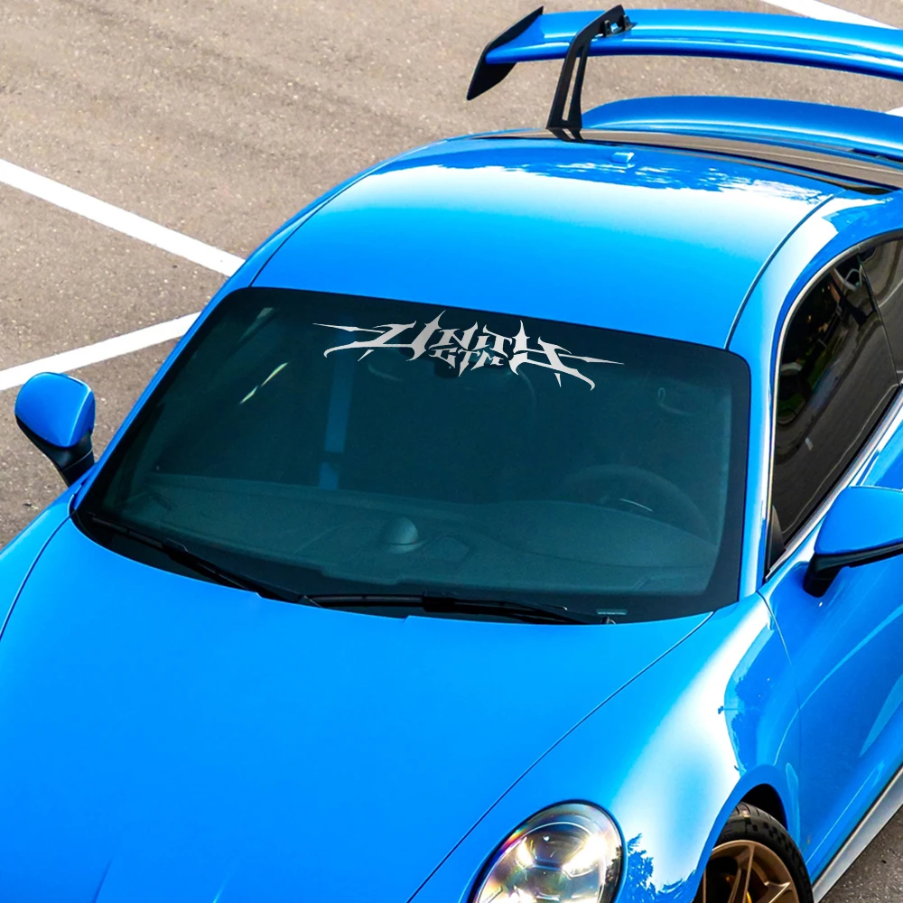 Auto Voorruit Banner Sticker A - Car Accessories Banner recensie en prijs