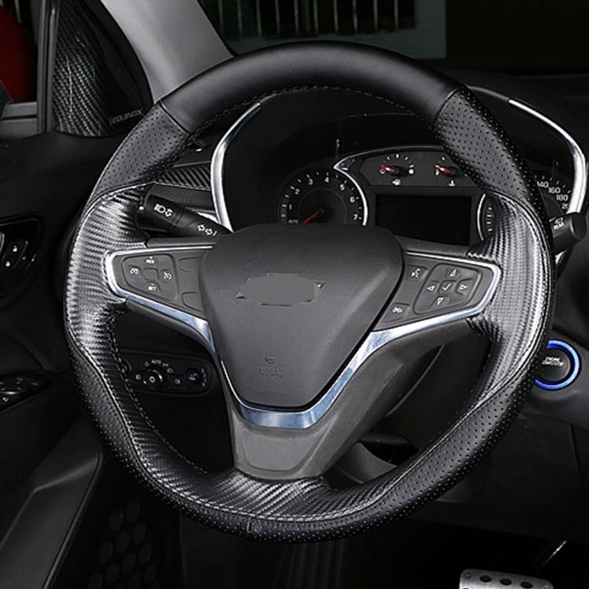 Diy Echt Leer Auto Stuurhoes V - Car Accessories Xl6 recensie en prijs
