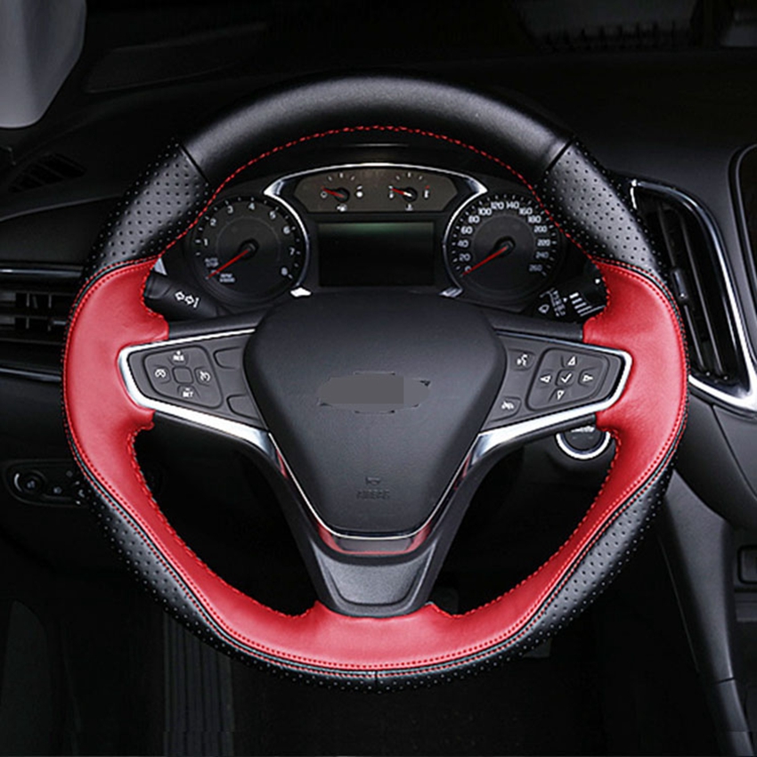 Diy Echt Leer Auto Stuurhoes V - Car Accessories Xl6 recensie en prijs