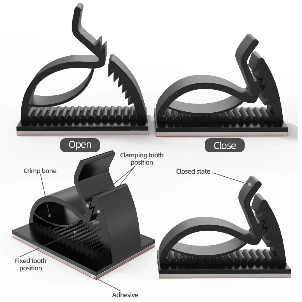 Zelfklevende Usb Kabel Organiz - Car Cable Organizer recensie en prijs