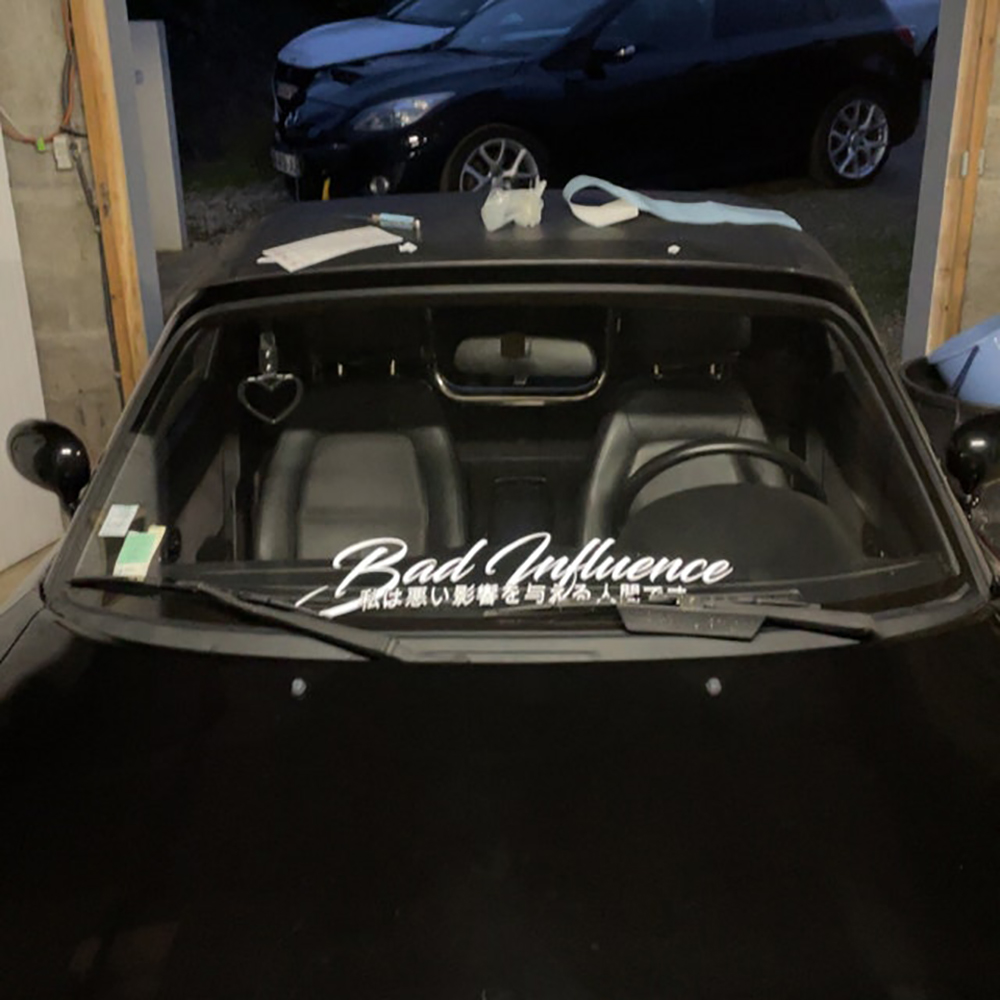 Slechte invloed in Japanse sti - Car Accessories Banner recensie en prijs