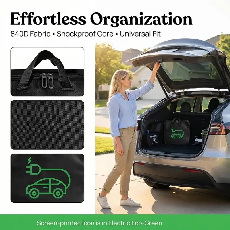Opbergtas Oplader voor elektri - Car Cable Organizer recensie en prijs