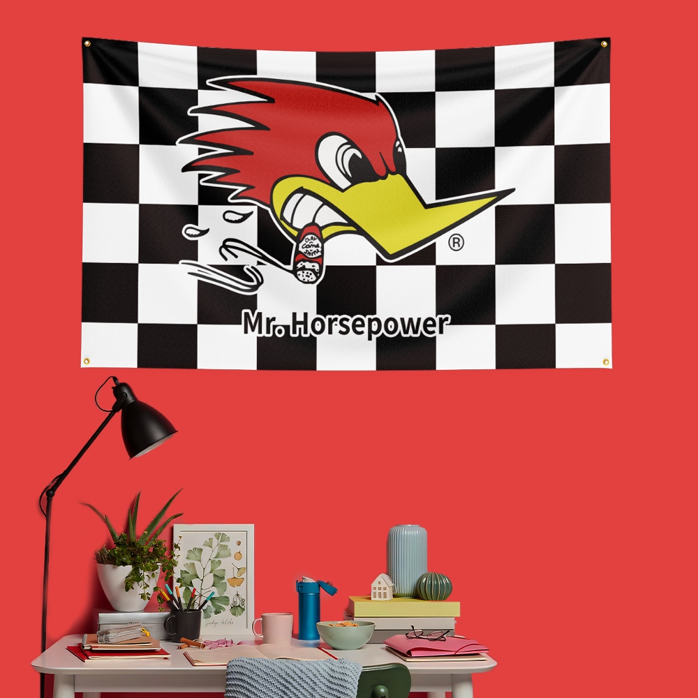 Mr.horse-power Auto Racing Vla - Car Accessories Banner recensie en prijs