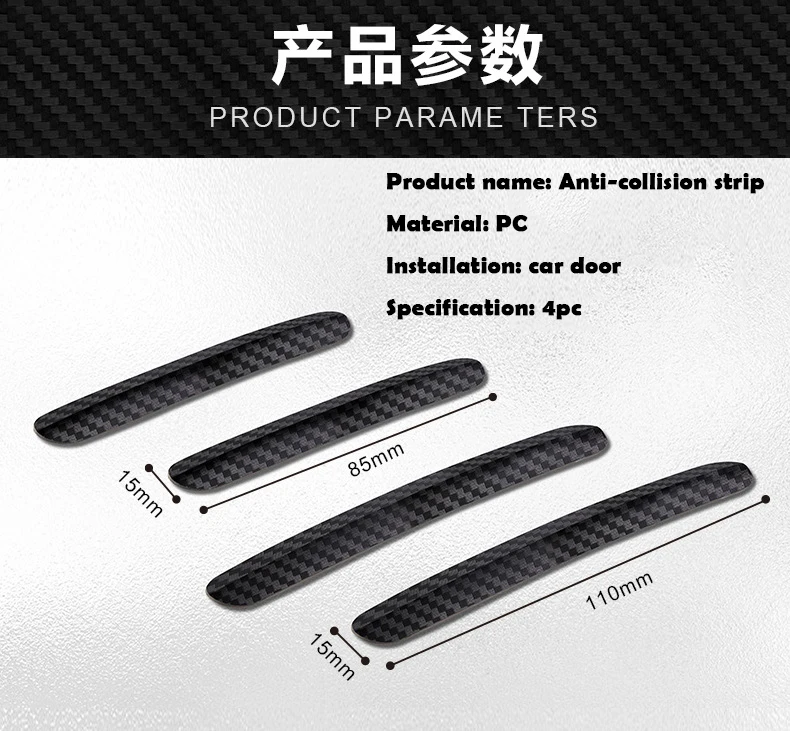 4 stuks universele autodeurstr - Car Accessories Quick Delivery recensie en prijs