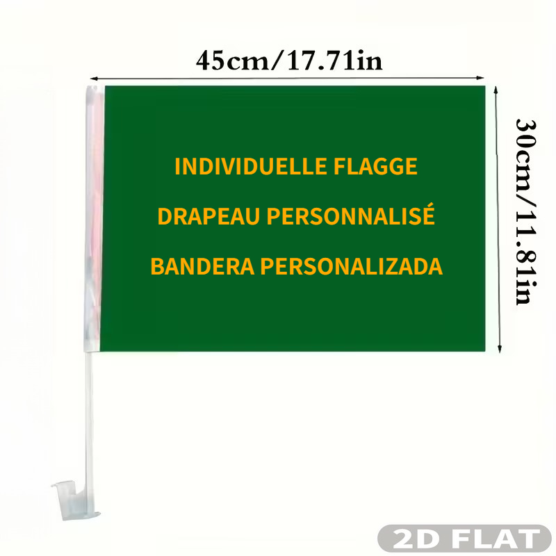 1 st/ 4 st/ 8 st Aangepaste 2D - Car Accessories Banner recensie en prijs