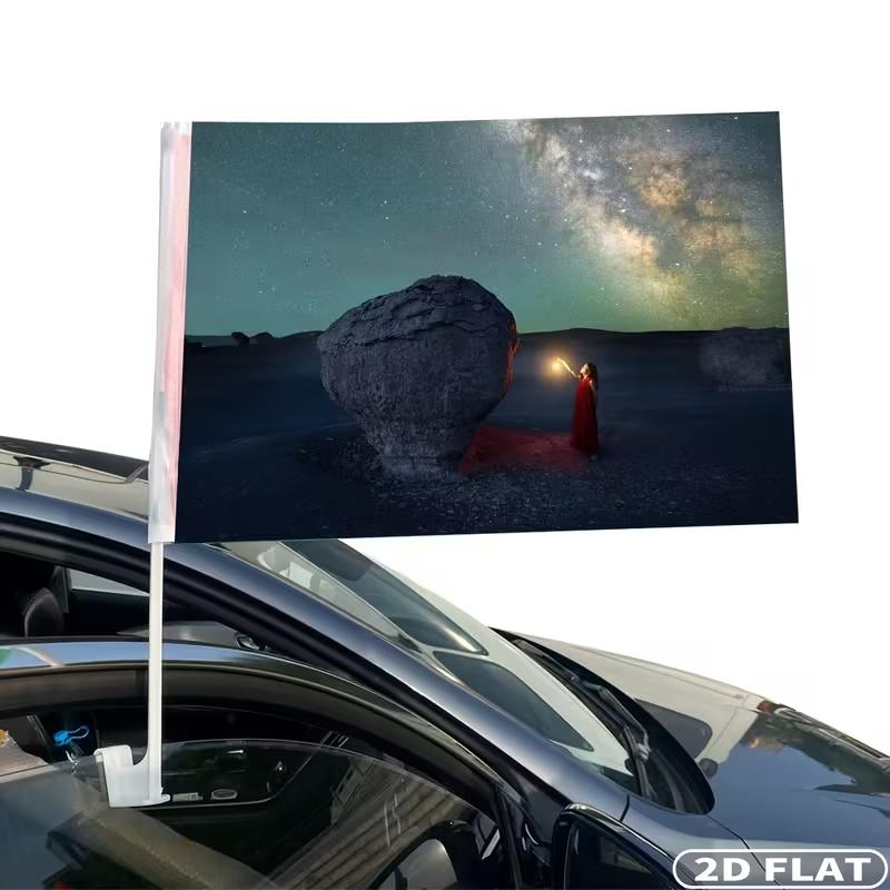 1 st/ 4 st/ 8 st Aangepaste 2D - Car Accessories Banner recensie en prijs